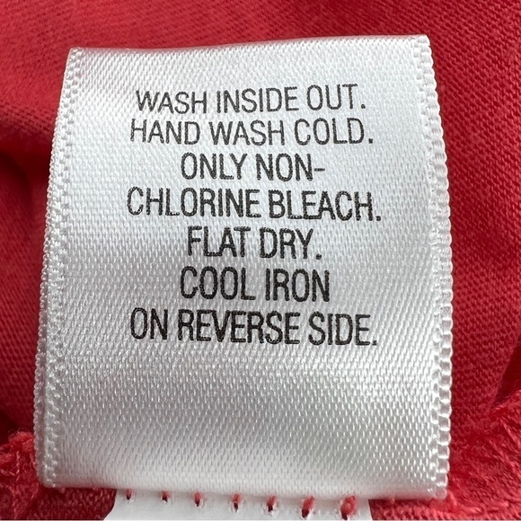 Small Dana Buchman Peach Gold Shimmer Top Sleeveless Stretch 4 6 Cap Sleeve - Picture 9 of 9